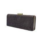 Τσαντάκι βραδινό clutch γκρι 02.02393