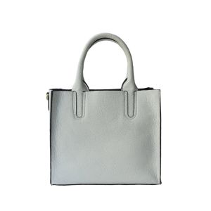 Τσάντα δερμάτινη simple chic λευκή 02.02682