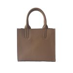 Τσάντα δερμάτινη simple chic taupe 02.02682