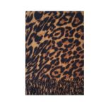 Πασμίνα animal print καφέ 20.00067