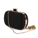 Βραδινό τσαντάκι clutch μαύρο 02.02352