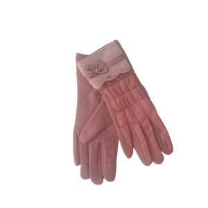 Γάντια puffy σκούρο ροζ 06.00077