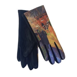 Γάντια με πολύχρωμα print 06.00091