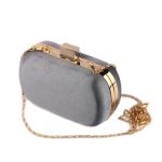 Βραδινό τσαντάκι clutch ασημί 02.02352