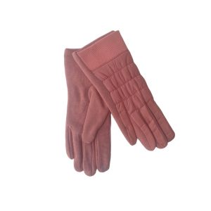 Γάντια puffy σκούρο ροζ 06.00076