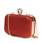 Βραδινό τσαντάκι clutch κόκκινο 02.02353